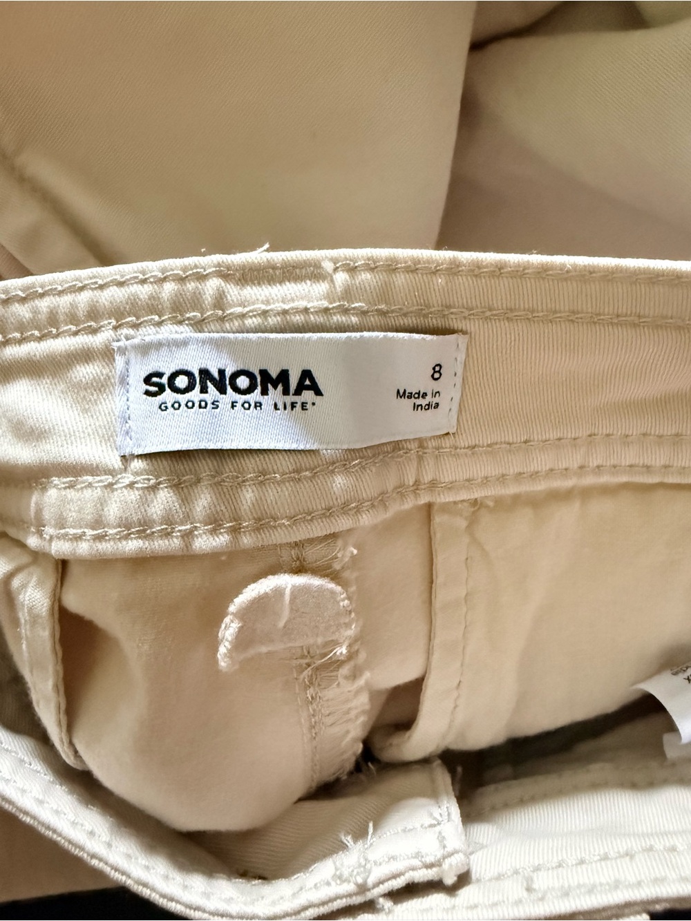 Cream Pants - Picture 2 of 3